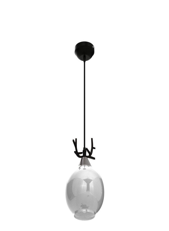 Avior Hanging Lights for Kitchen Arch Island, Ceiling Pendant Lamps for Home Decoration, Dining Table Pendant Drawing Room Center Hanging Lamp (Brown, Single Pack of 1) - Image 4